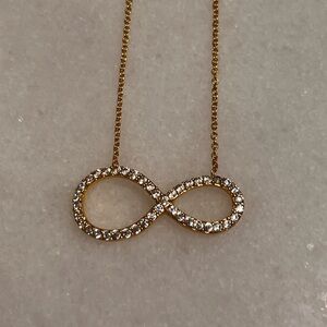 CZ Infinity Necklace
